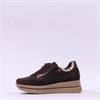 Marco Moreo Pompei Front Zip Platform - Brown Suede
